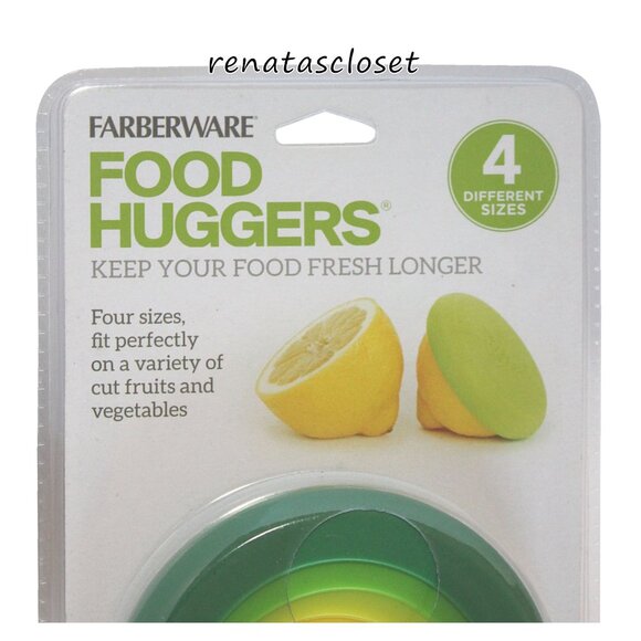 Farberware 4-pk Food Huggers NWT/NIP - Picture 3 of 7